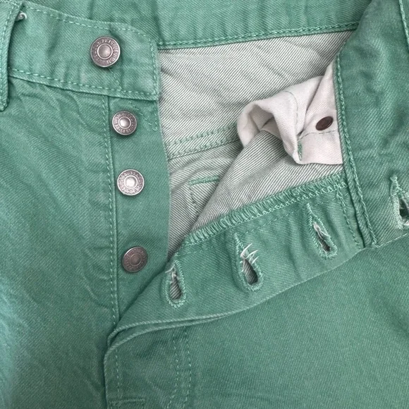 Vintage Levi 501 Green 32 x 34 - Picture 3 of 7